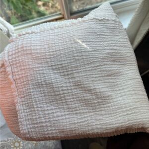 Bébé au Lait White Muslin Swaddle Blanket – 100% Cotton